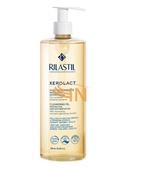 Rilastil Xerolact Olio Detergente Protettivo Antirritazioni 750 ml
