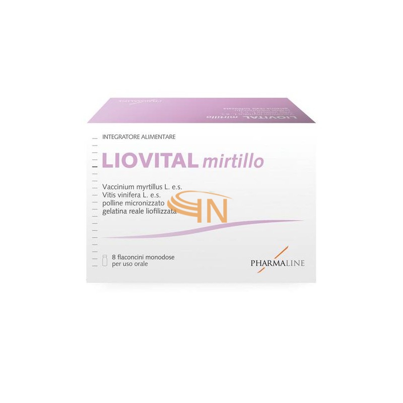 Liovital Mirtillo 8 Flaconcini 10 ml