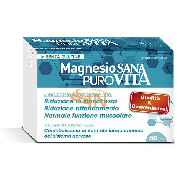 Paladin Pharma Sanavita Magnesio Puro 60 Compresse