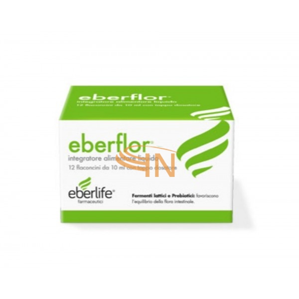 Eberlife Farmaceutici Eberflor 12 Flaconcini Da 10 Ml