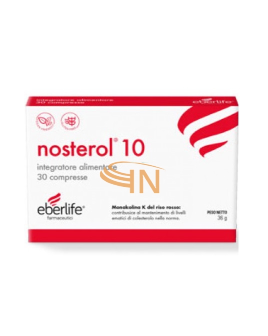 Eberlife Farmaceutici Nosterol 10 30 Compresse