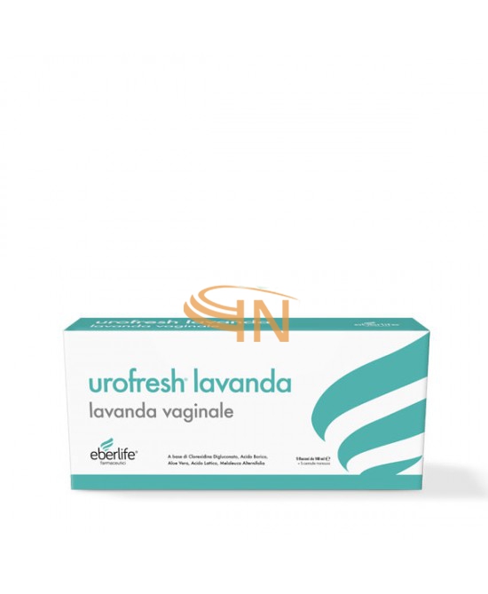 Eberlife Farmaceutici Urofresh Lavanda Vaginale 5 Flaconi Da 140 Ml
