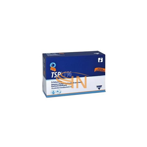 Tsp 1% Soluzione Oftalmica Umettante Lubrificante 30 Flaconcini Monodose 0,5 Ml