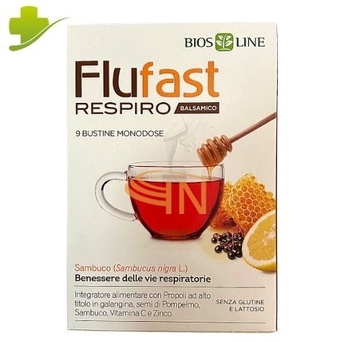Bios Line Apix Propoli Flufast Respiro Balsamico 9 Buste