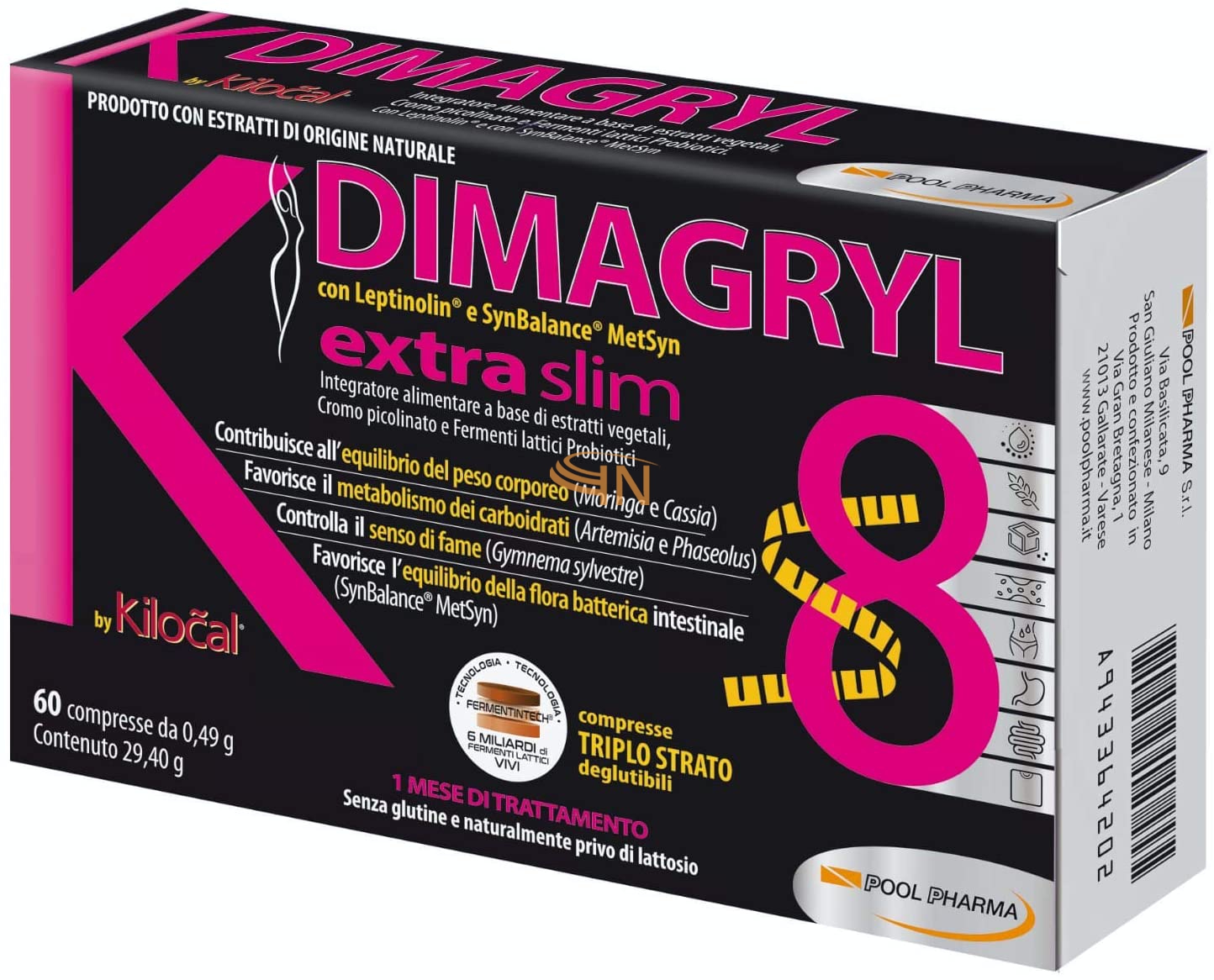 Kilocal Dimagryl 60 Compresse