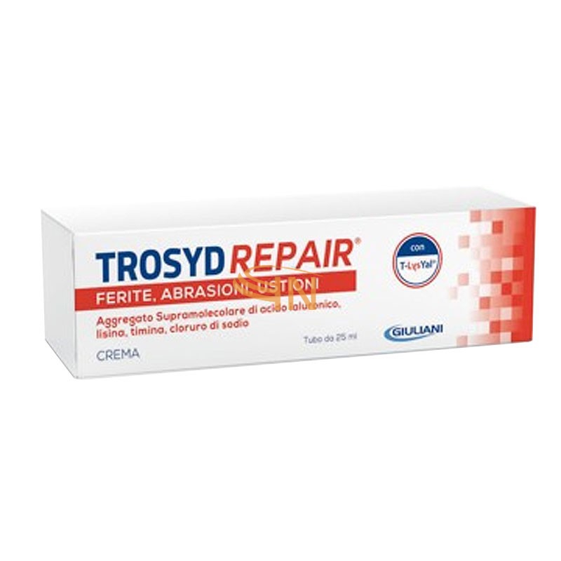 Trosyd Repair Crema Ferite Abrasioni Ustioni 25 ml