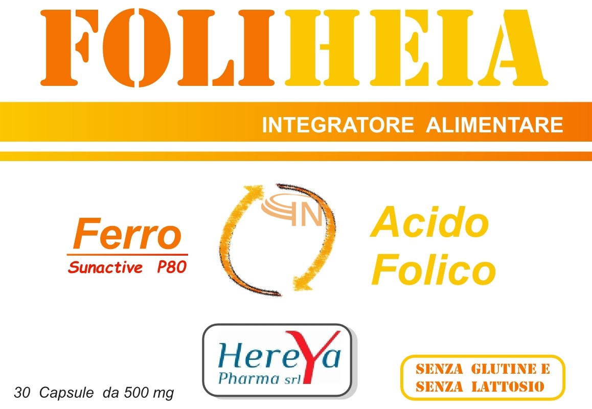 Foliheia 30 Capsule da 500 Mg