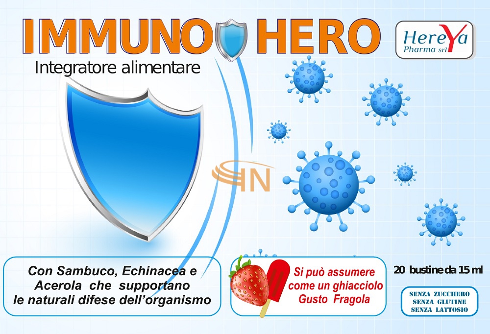 Hereya Pharma Immuno Hero 20 Stick 15 ml