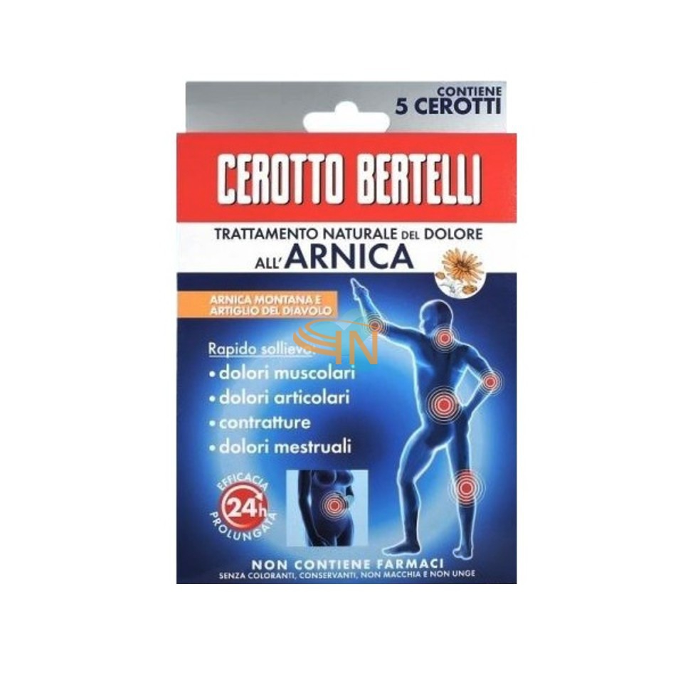 Kelemata Bertelli Cerotto Arnikos Astuccio 5 Pezzi