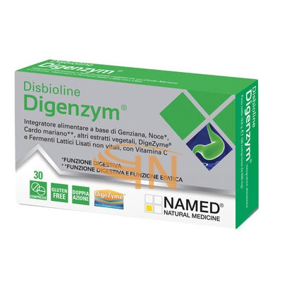 Named Disbioline Digenzym Integratore Alimentare 30 Compresse