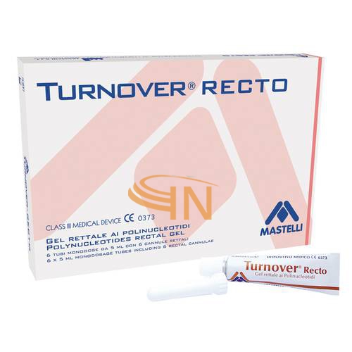 Mastelli Turnover Recto Gel Rettale 6 Tubi da 5 ml