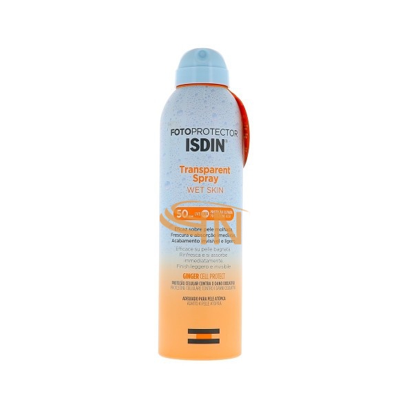 Isdin Fotoprotector Trasparent Wet Spf50 da 250 ml