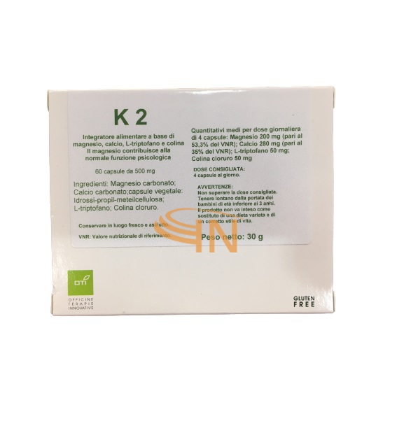 Oti K2 Integratore Alimentare 60 Capsule