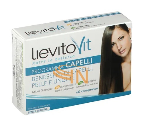 Lievitovit Programma Capelli Integratore Alimentare 60 Compresse