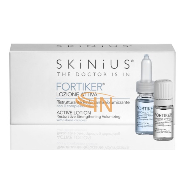 Skinius Fortiker Lozione Rinforzante 12 Flaconi da 7 ml