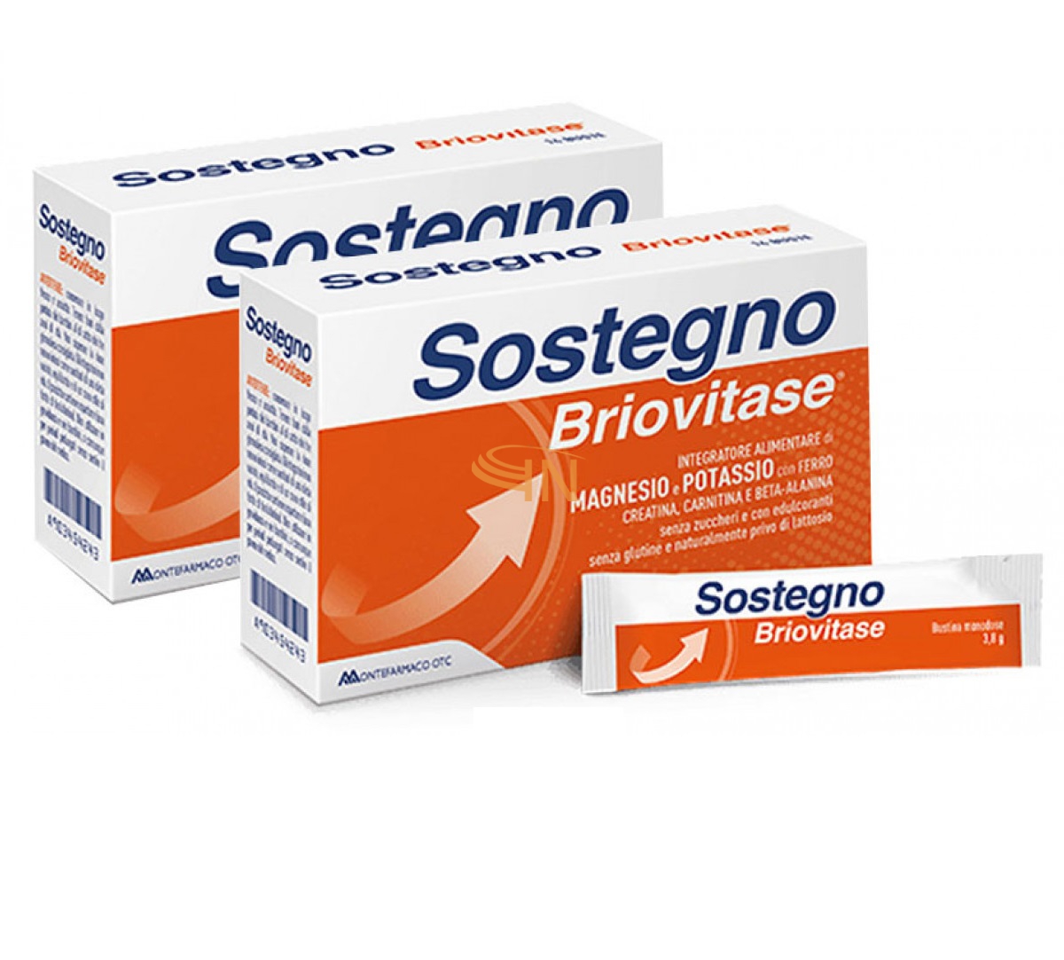 Briovitase Sostegno Bipack 14 + 14 Bustine gusto Agrumi