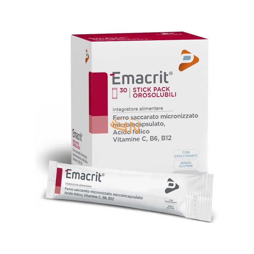 Emacrit Orosolubile 30 Stick Pack