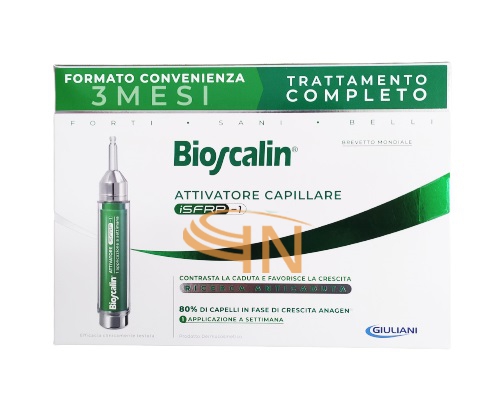 Bioscalin Attivatore Capillare iSFRP-1 Anticaduta Capelli 3 mesi