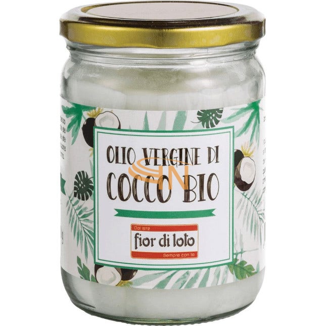 Fior di Loto Olio Vergine di Cocco Bio 410 grammi