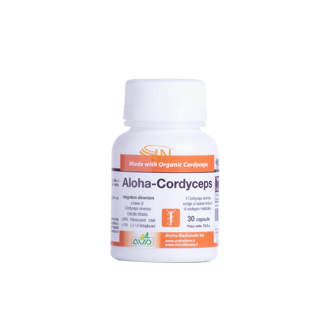 A.v.d. Reform Aloha Cordyceps 30 Capsule