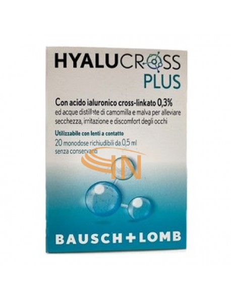 Hyalucross Plus 20 Flaconcini Monodose 0,5 ml