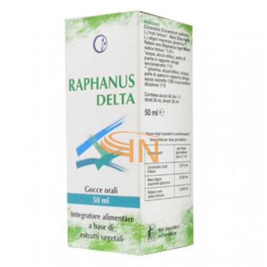 Raphanus Delta Soluzione Idroalcolica 50 ml