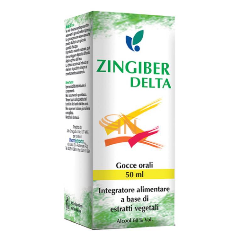 Zingiber Delta Soluzione Idroalcolica 50 Ml
