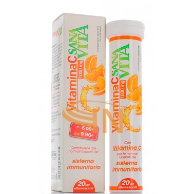 Paladin Pharma Sanavita Vitamina C 20 Compresse Effervescenti