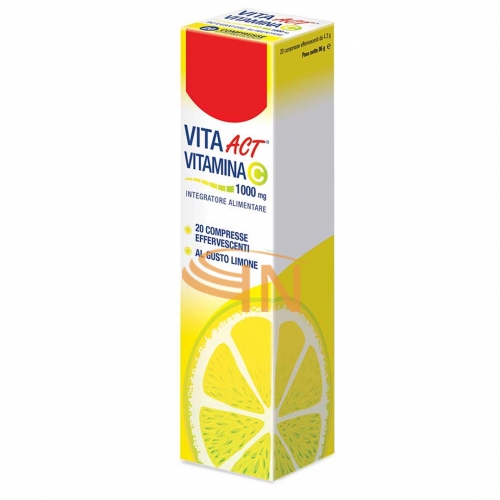 F&f Vitamina C Act 1000 20 Compresse Effervescenti