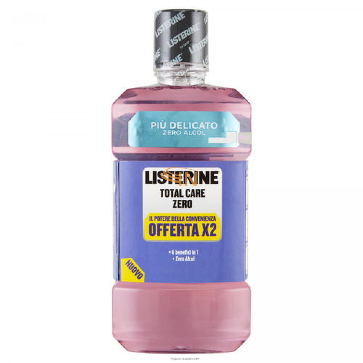 Listerine Total Care Zero 2 Pezzi 500 ml