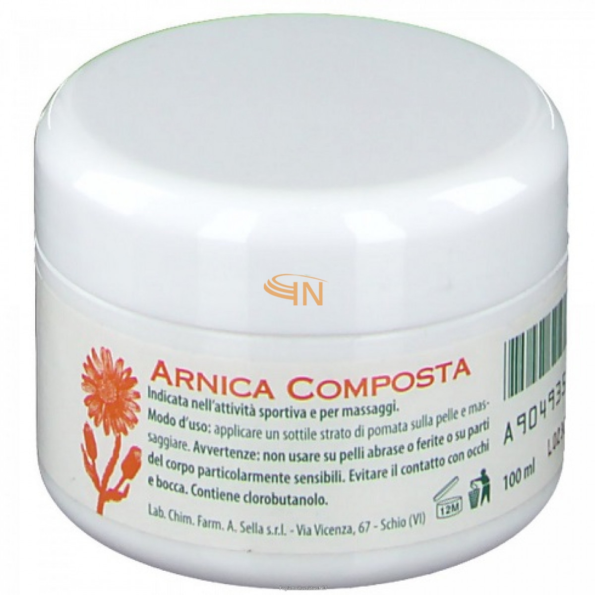 Sella Arnica Composta Pomata 100ml
