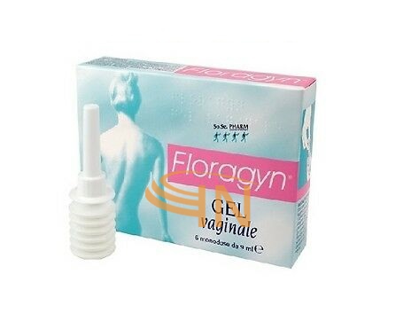 Floragyn Gel Vaginale 6 Tubetti Monodose 9 ml