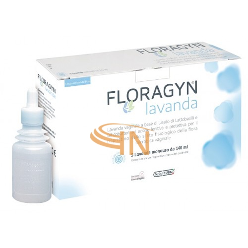 Floragyn Lavanda Vaginale 5 flaconi da 140 ml