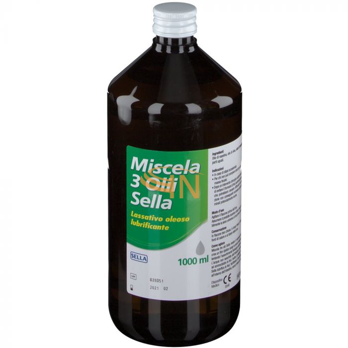 Sella Miscela 3 Oli Lassativo Md Sella 1 L