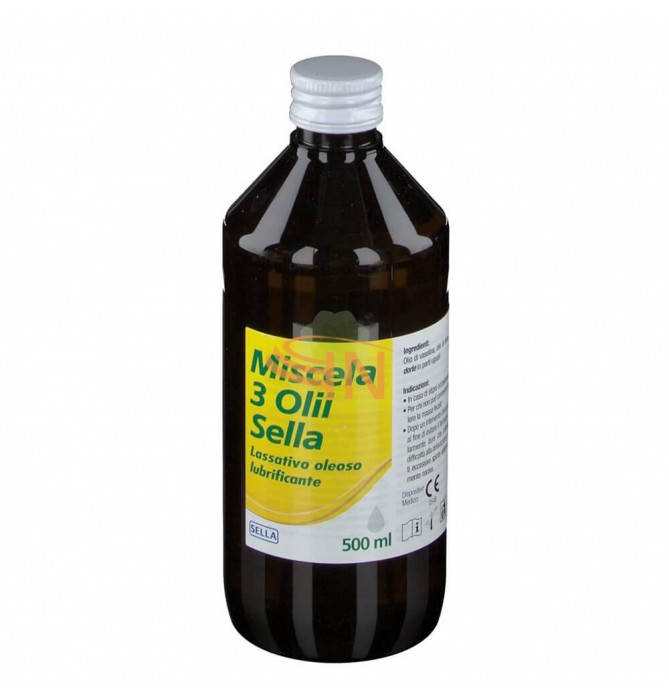 Sella Miscela 3 Oli Lassativo 500 Ml Md Sella