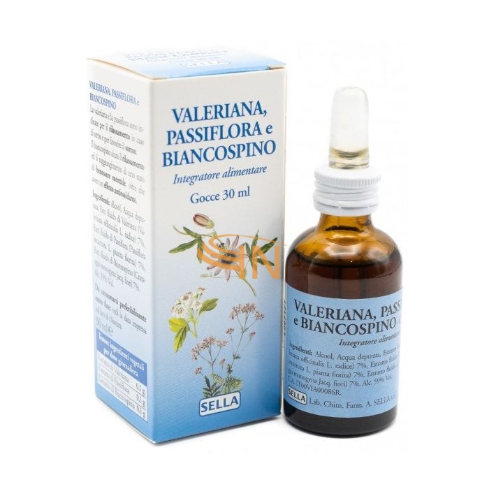 Sella Valeriana Passiflora Biancospino