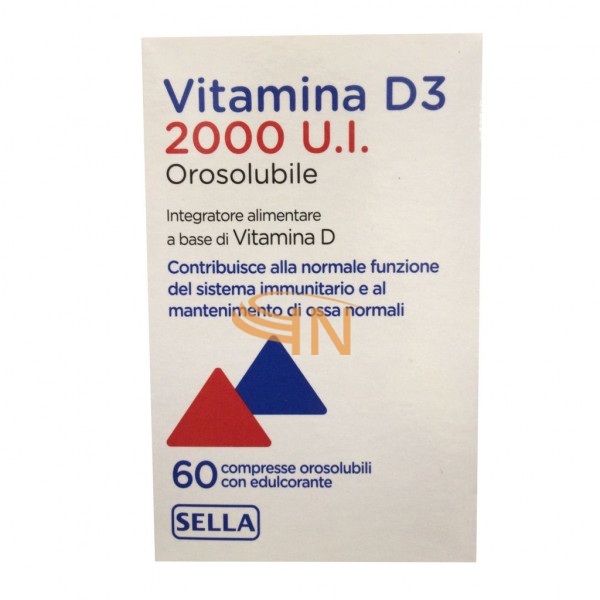 Sella Vitamina D3 2000ui Orosolubile 60 Compresse