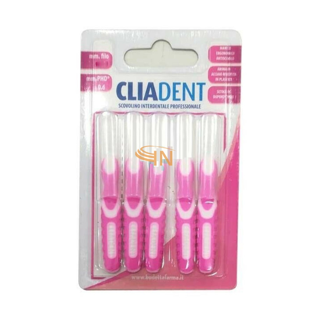 Budetta Farma Cliadent Scovolino 5 Pezzi 0,6 Mm