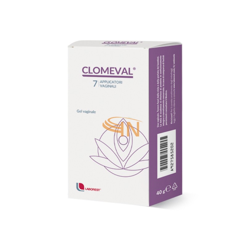 Clomeval Gel Vaginale Tubo con 7 Applicatori Monouso
