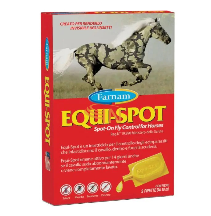 Chifa Equi Spot 3 Pipette 10 ml Antiparassitario Cavalli