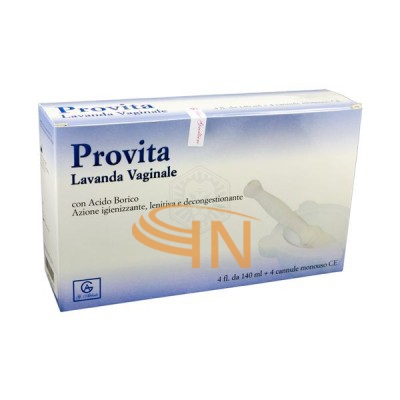 Abbate Gualtiero Provita Lavanda Vaginale 4 Flaconi 140 ml
