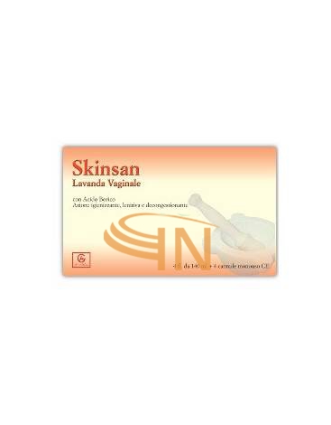 Abbate Gualtiero Skinsan Lavanda Vaginale 4 flaconi 140ml