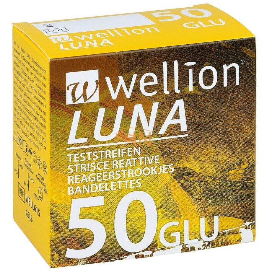 Med Trust Wellion Luna 50 Strisce Glicemia