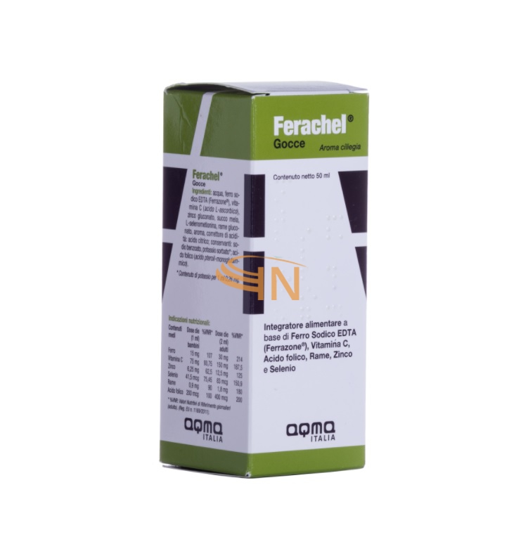 Aqma Italia Ferachel Gocce 50 ml Aroma Ciliegia