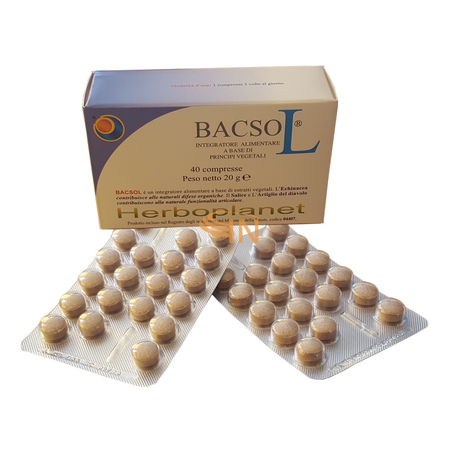 Herboplanet Bacsol 40 Compresse