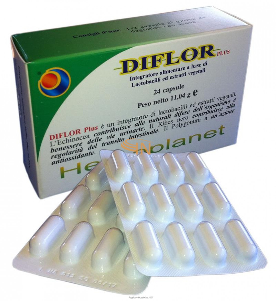Herboplanet Diflor Plus 24 Capsule 11,04 G