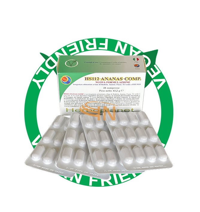 Herboplanet HS112 Ananas Compositum 48 Compresse