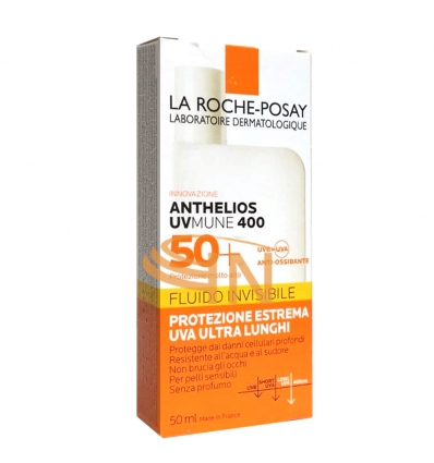 Anthelios Uvmune Fluido Invisibile Spf50+ Senza Profumo 50 ml