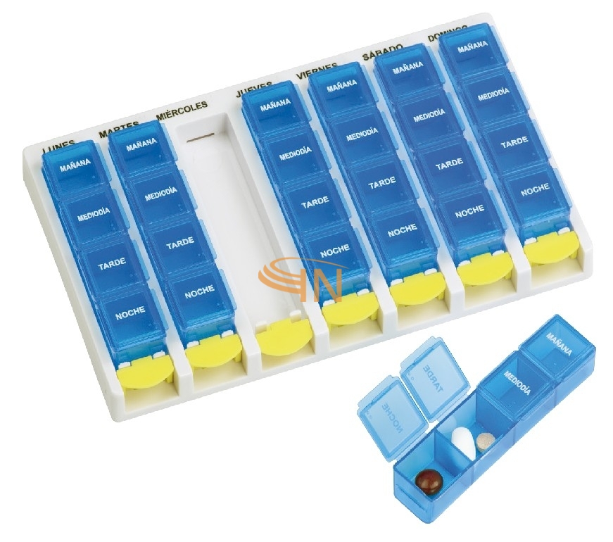 Portapillole Settimanale 4 dosi giornaliere