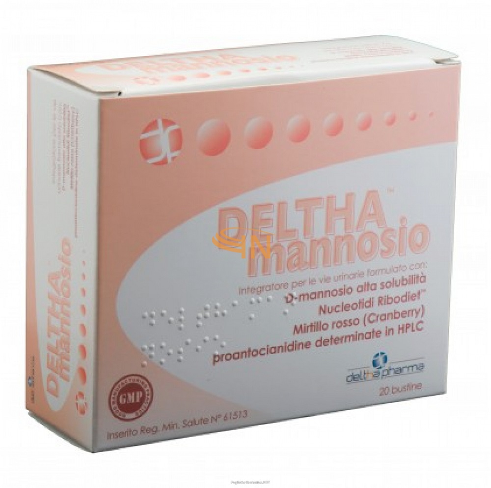 Deltha Pharma Deltha Mannosio 20 buste